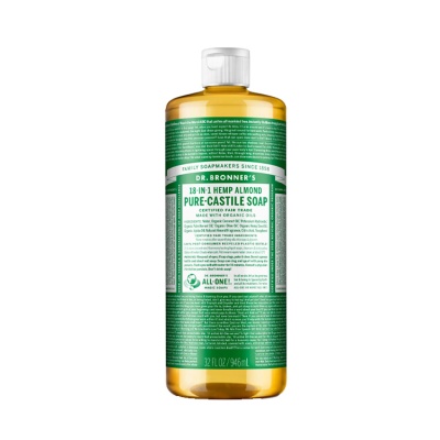 Dr Bronners Almond Castile Liquid Soap 946ml